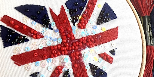 'Cool Britannia' Embroidery Workshop at The Walrus Bar & Hostel primary image