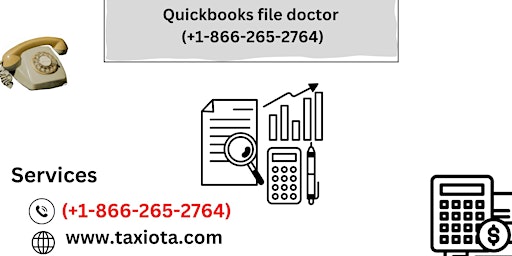 Primaire afbeelding van Qucikbooks file doctor Phone [+1-866-265-2764] number for solution