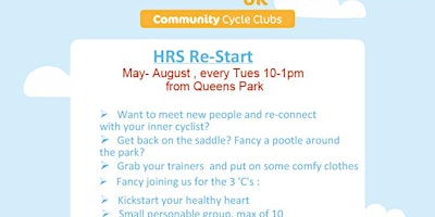 Imagem principal do evento HRS Re-Start - Sponsored by Cycling UKs Big Bike Revival
