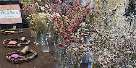 Dried-Wreath Flower Workshop
