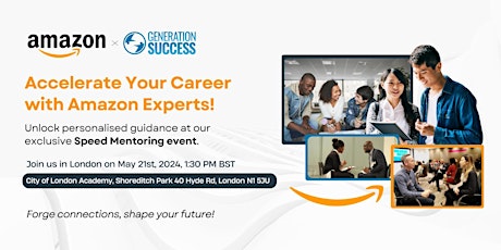 Accelerate Your Career Path: Speed Mentoring with Amazon Experts!