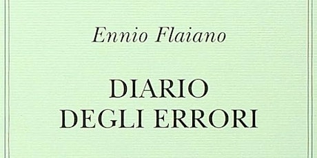 Italian BookClub With Matteo: Diario degli errori di Ennio Flaiano