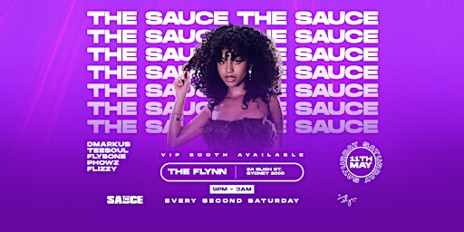 THE SAUCE EVERY SECOND SATURDAY! primary image