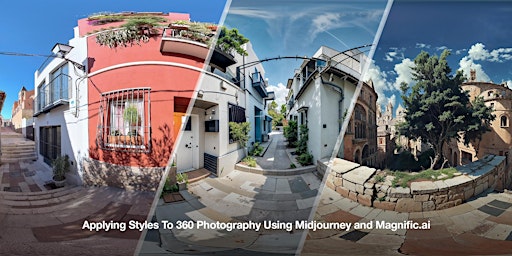 Imagen principal de Applying Styles to 360 Tour Photography Using Generative AI
