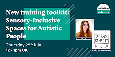 New training toolkit: Sensory-Inclusive Spaces for Autistic People