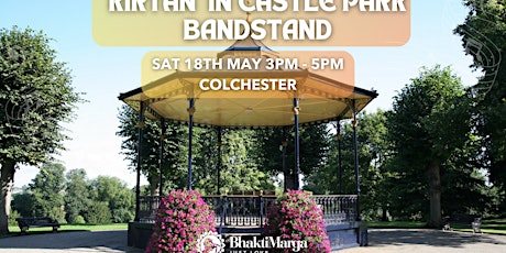 Kirtan in Castle Park Bandstand - Colchester