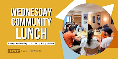 Wednesday Community Lunch | May to July primary image