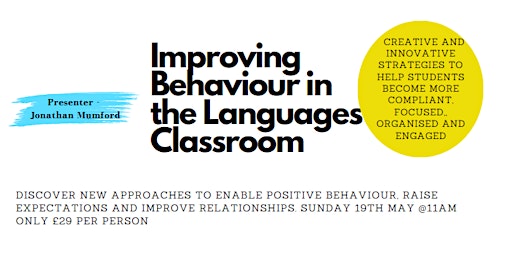 Improving Behaviour in the Languages Classroom primary image