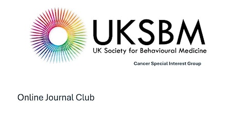 UKSBM Cancer Special Interest Group Journal Club