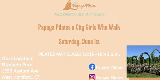 Pilates in the Park with City Girls Who Walk primary image