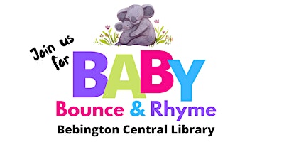 Imagem principal do evento Baby Bounce & Rhyme at Bebington Central Library