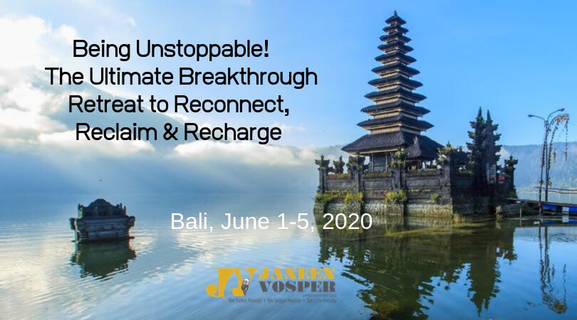 Being Unstoppable! The Ultimate Breakthrough Retreat to Reconnect, Reclaim & Recharge