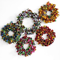 Immagine principale di Black History Month Workshop - Make Your Own African Print Fabric Rag Wreath 
