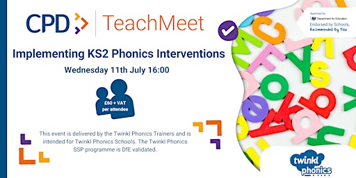 Hauptbild für Implementing KS2 Phonics Interventions