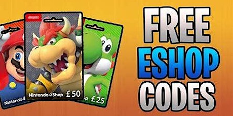 ((FREE Nintendo eShop Gift Card Codes 2023%$)