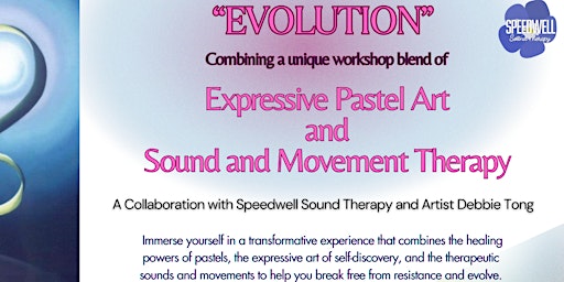 Expressive Pastel Art with Sound and Movement Therapy Workshop primary image