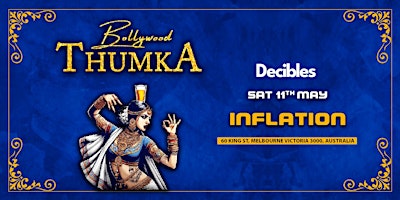 BOLLYWOOD THUMKA at Decibles Nightclub, Melbourne primary image