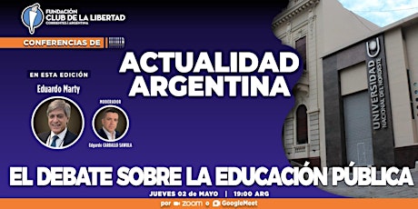 CLUB DE LA LIBERTAD-ACTUALIDAD ARGENTINA-EL DEBATE SOBRE EDUCACIÓN PÚBLICA