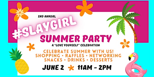 Imagem principal do evento #SlayGirl Summer Party 2024