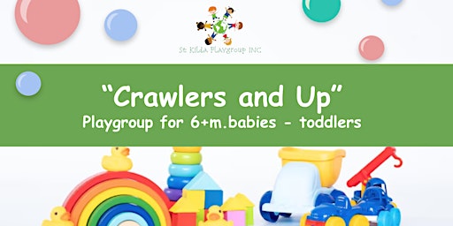 Imagem principal do evento Crawlers and Up playgroup