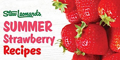 Summer Strawberry Recipes Culinary Class for Toddlers primary image