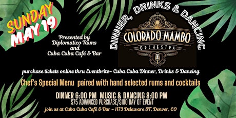 Cuba Cuba Dinner, Drinks & Dancing