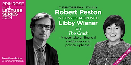 Robert Peston in conversation with Libby Wiener primary image