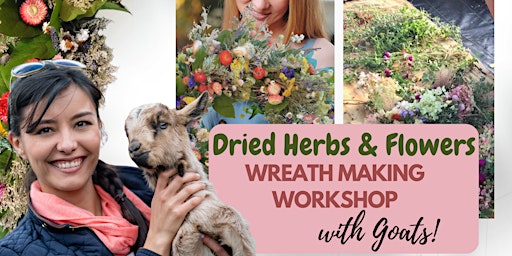 Immagine principale di Mothers Day Spring Dried Florals Wreath Making Workshop 