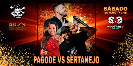 Resenha dos Amigos & Casa Sertaneja - PAGODE VS SERTANEJO
