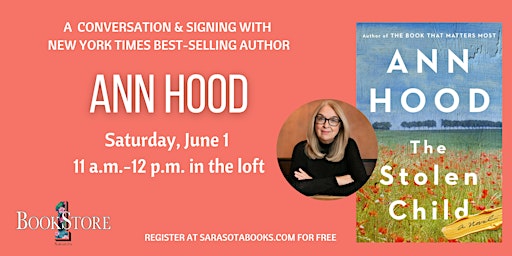 Talk and Book Signing with New York Times Best-Selling Author Ann Hood primary image