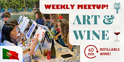 Immagine principale di Paint & Refillable Wine | Weekly Meetup 