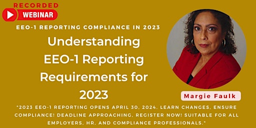 Stay Ahead: Essential Changes in 2023 EEO-1 Reporting - Act Now! primary image