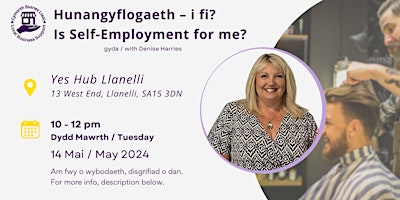Is Self Employment for Me? Hunangyflogaeth - i fi? - Llanelli primary image