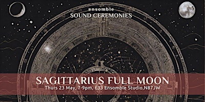 Sagittarius Full Moon Sound Ceremony  primärbild