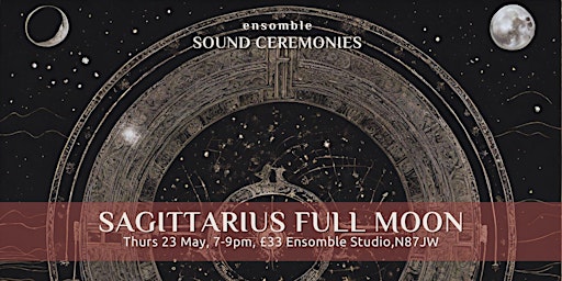 Immagine principale di Sagittarius Full Moon Sound Ceremony 
