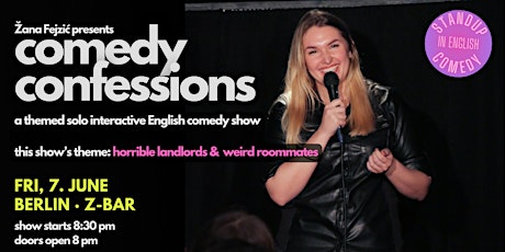 Comedy Confessions: An Interactive English Comedy Show (Berlin)
