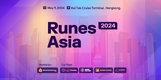 Imagem principal do evento Runes Asia 2024