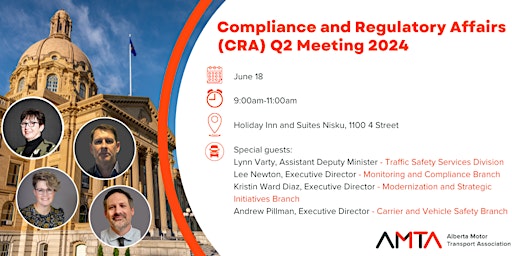 Image principale de AMTA Q2 Compliance and Regulatory Affairs Meeting 2024