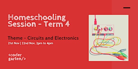 Homeschooling session Term 4 - Circuits and Electronics primary image