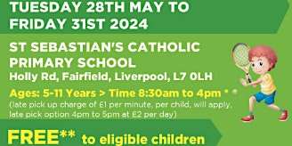 LSSP at St Sebastian's May Half Term Holiday club 2024 primary image