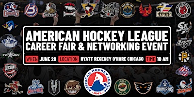 American Hockey League Career Fair & Networking Event primary image