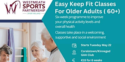 Imagem principal do evento Easy Keep Fit Exercise Classes for Older Adults