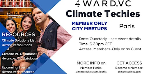 Paris Climate-Tech Networking Event