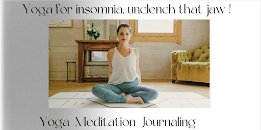 Yoga for insomnia , unclench that jaw !  primärbild