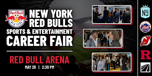 New York Red Bulls Sports & Entertainment Career Fair  primärbild