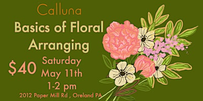 Imagem principal do evento Basics of Floral Arranging