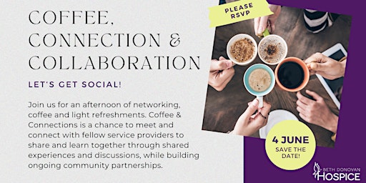 Hauptbild für Coffee, Connection & Collaboration
