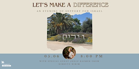 An evening of support for Israel