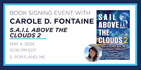 Imagem principal do evento Carole Fontaine "SAIL Above the Clouds 2" Discussion and Book Signing Event
