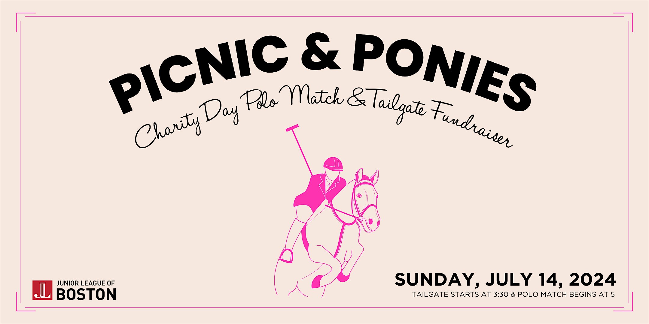 Picnic & Ponies Charity Day Polo Match and Tailgate with JL Boston